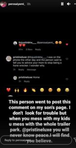 2face Babymama Makes Decision After Troll Informs Son She Is A Homewrecker