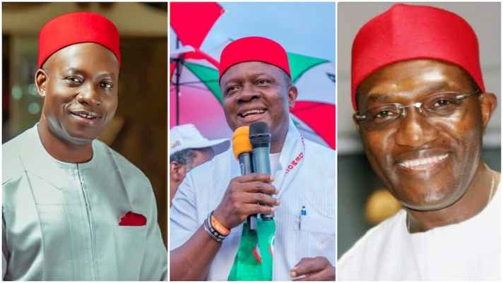 Anambra poll: Soludo, Uba, Ozigbo unfold agenda