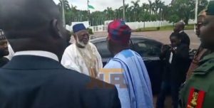 Ex-Head Of State, Abdulsalami Visits Tinubu In Aso Rock