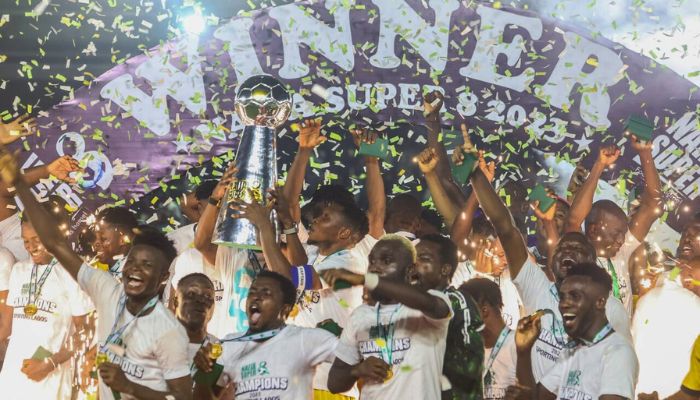 Sporting Lagos shock Remo Stars to win maiden Naija Super 8 Tournament