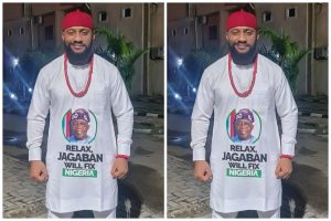 ‘Asiwaju Boy’ – Yul Edochie Sparks Reactions With President Tinubu’s Outfit