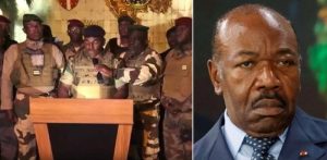 Coup: Gabonese Citizens Celebrate As Soldiers Remove Ali Bongo From Office (Video)