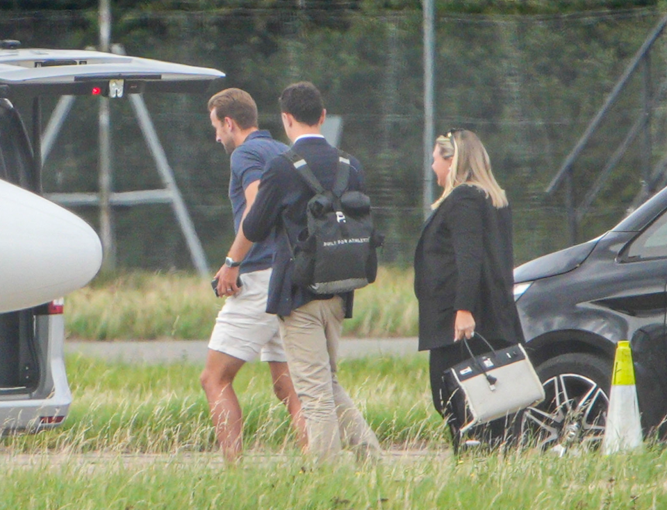 Harry Kane’s wife Kate joins star in Germany after Wag spent time ‘hunting for houses & schools for their three kids’