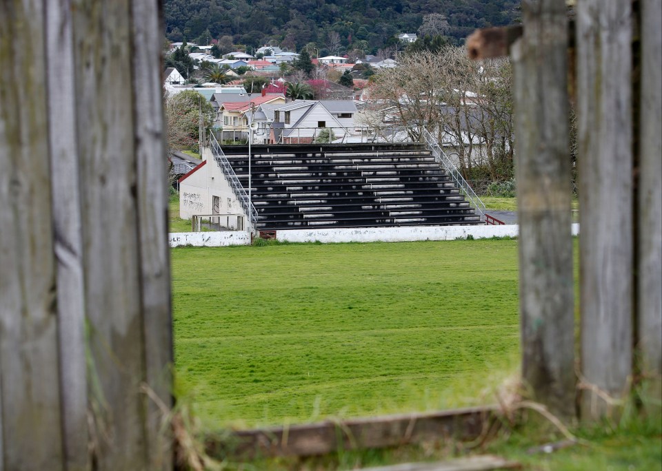 Beloved stadium once home to top rugby team left abandoned and overrun by homeless drug addicts