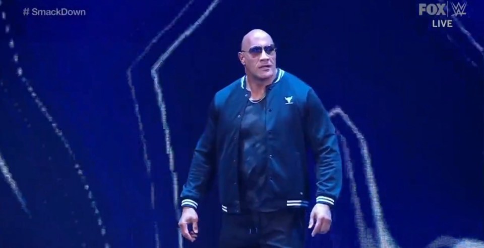 Dwayne ‘The Rock’ Johnson makes shock return to WWE after six years as he feuds with Austin Theory on SmackDown