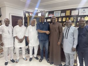 Keyamo Hosts New NDDC Board Chairman In Abuja