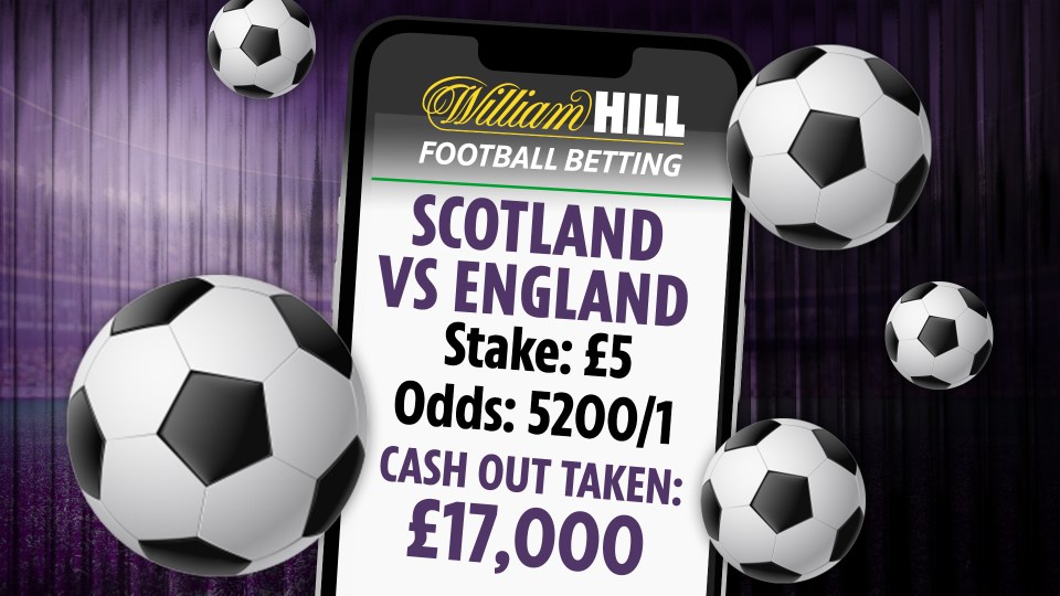Jude Bellingham’s England masterclass in Scotland helps punter win £17,000 from £5 bet
