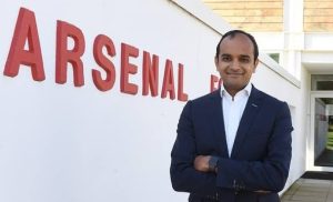 Arsenal’s CEO Vinai Venkatesham To Leave In 2024