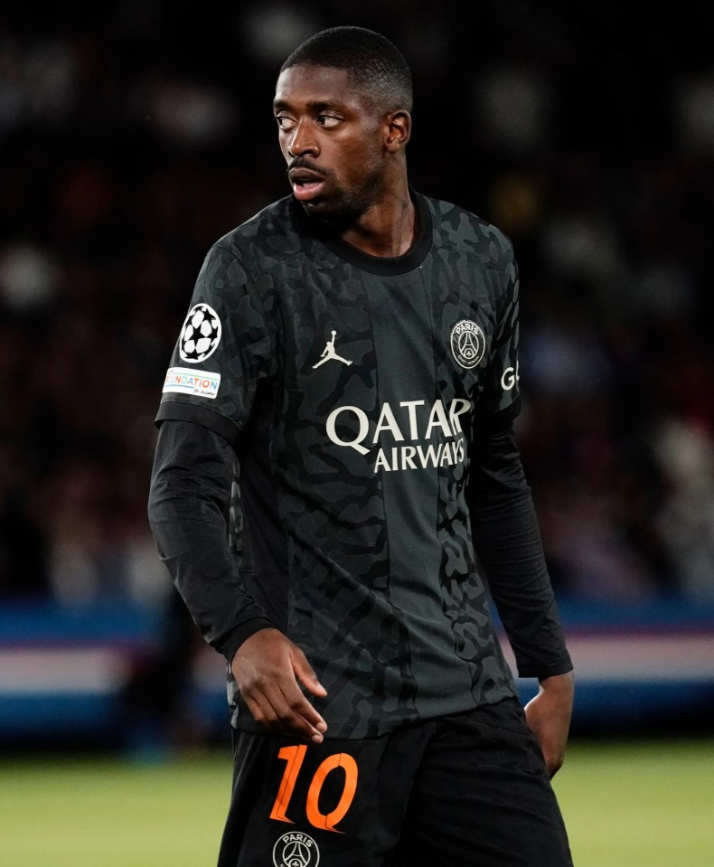 Arsenal ‘battling Prem rivals for £50m Ousmane Dembele transfer’ as PSG consider cutting losses after FIVE GAMES