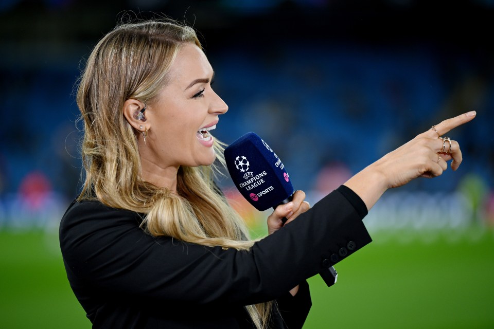 Laura Woods’ rude joke leaves Ally McCoist awkwardly squirming on her TNT Sports Champions League debut