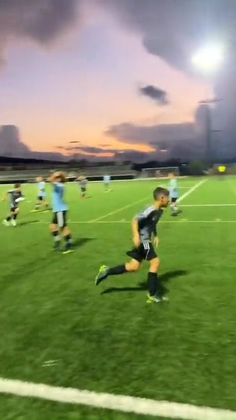 Lionel Messi’s son Thiago, 10, starts playing with Inter Miami academy as he is filmed celebrating with friends