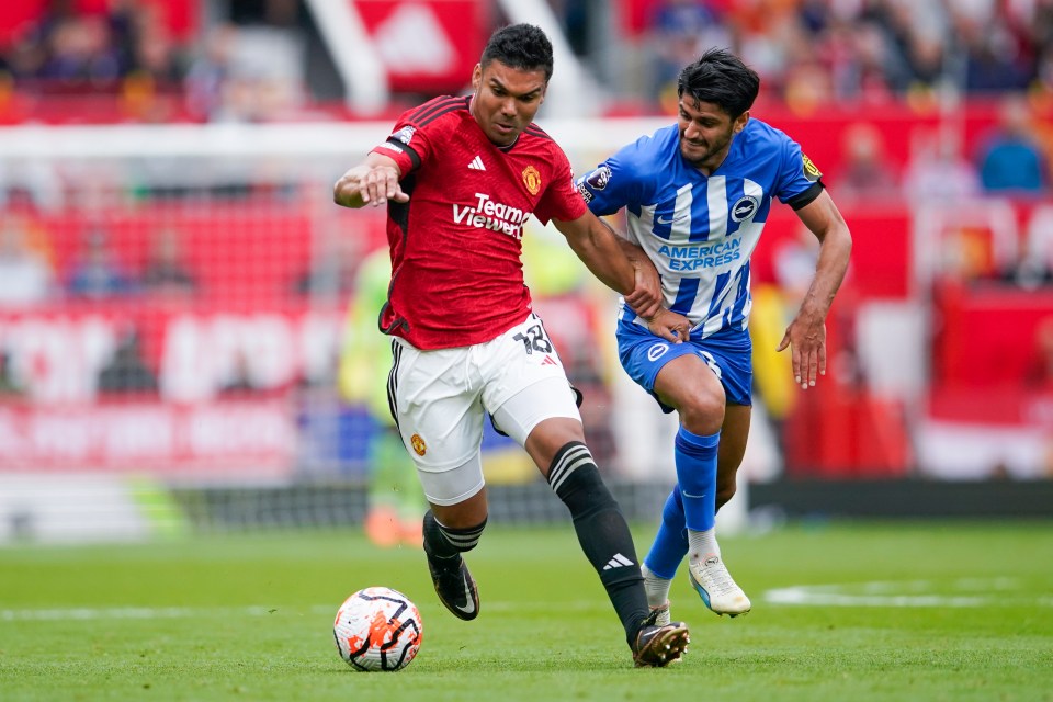 Casemiro looked like a 45-YEAR-OLD in Man Utd’s loss to Brighton and Maguire should have started, says Agbonlahor