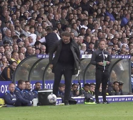 Fans lose their minds over ex-Premier League manager’s ‘outrageous’ skill on sidelines as he gets STANDING OVATION