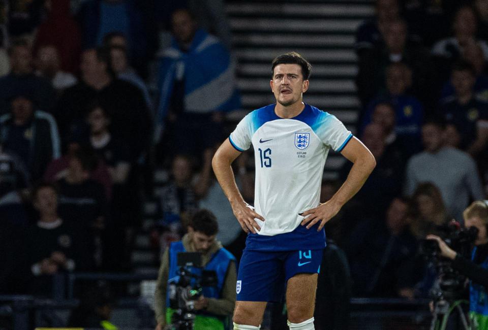 Southgate slams ‘JOKE’ pundits and commentators for ‘ridiculous’ Maguire treatment after he’s targeted by Scotland fans