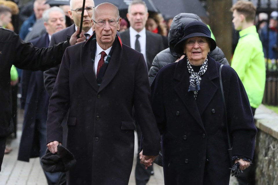 Who is Sir Bobby Charlton’s wife Norma Ball and do they have children together?