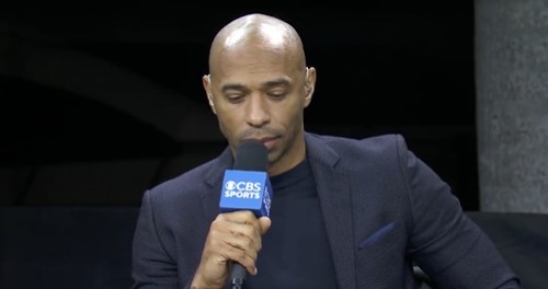 Thierry Henry leaves CBS panel emotional with his biggest fear as Kate Abdo says ‘he always takes it somewhere deep’