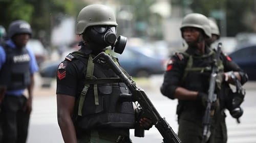 BREAKING: Police Teargas 16 Sacked Plateau PDP Lawmakers