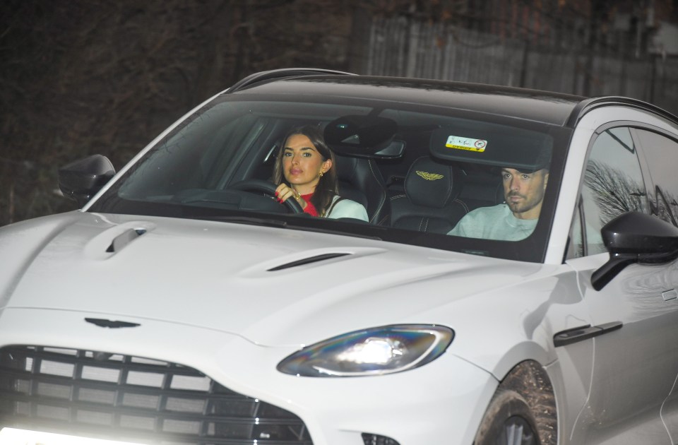 Jack Grealish driven to training by Sasha Attwood in new Aston Martin DBX as Man City ace adds to incredible collection