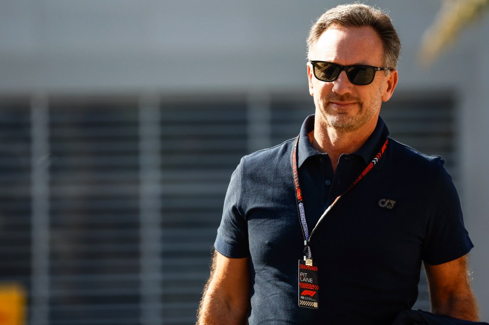 Christian Horner spotted at F1 testing with Red Bull in Bahrain amid ‘sexting’ & ‘inappropriate behaviour’ probe