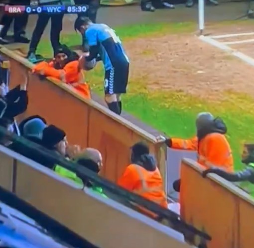 EFL fans say ‘the game’s well and truly gone’ as Wycombe reveal bizarre reason star got a yellow card