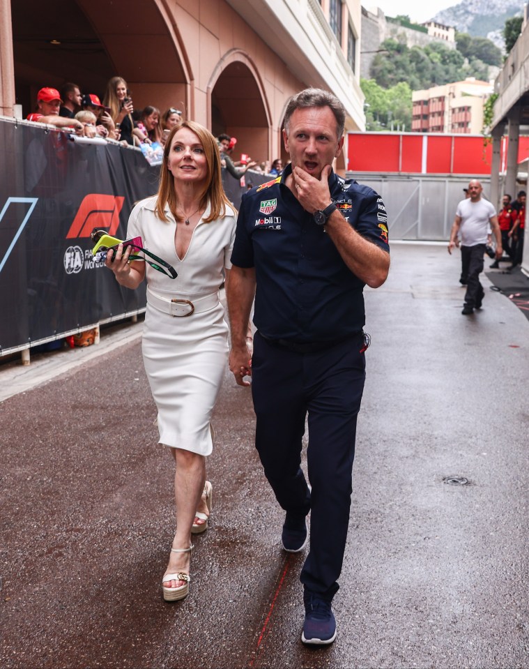 Geri Halliwell ‘stunned’ by flirty texts sent by Christian Horner to female staffer as couple locked in crisis talks