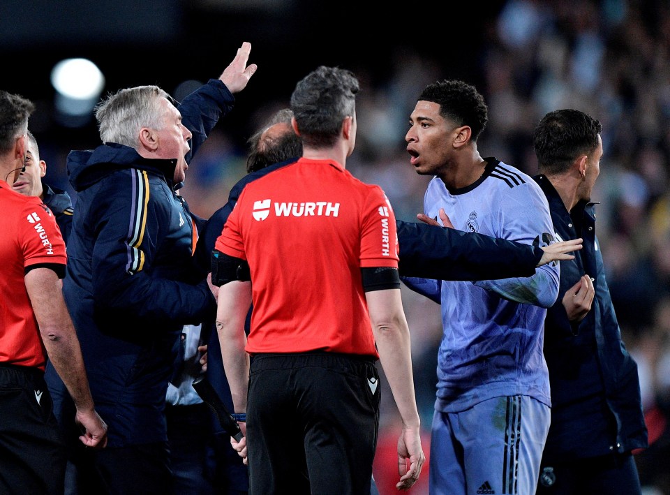 ‘Something unprecedented happened,’ says Ancelotti with Real Madrid set to appeal Bellingham red card after controversy