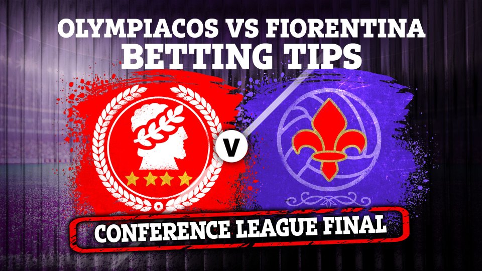 Olympiacos vs Fiorentina preview: Free betting tips, odds and predictions for Europa Conference League final