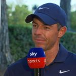 Rory McIlroy has awkward moment in live TV exchange at US Open as he accuses coach of ‘giving away all our secrets’