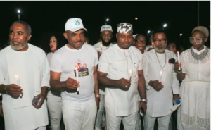 Top Nollywood Stars Storm Candlelight Service Of Late Mr Ibu, Other Stars In FCT