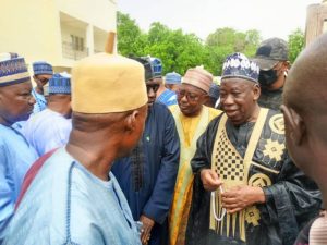 PHOTOS: Dignitaries Attend Burial Of Ganduje’s Mother-In-Law