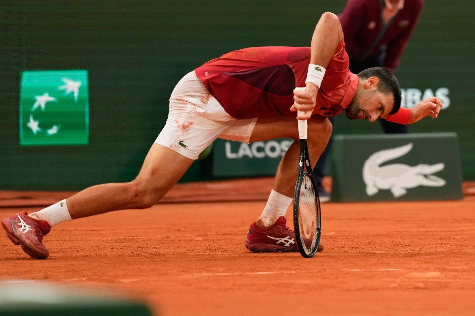 Novak Djokovic WITHDRAWS from French Open with knee injury in major blow to organisers and Wimbledon place in doubt