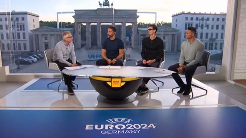 Jermaine Jenas says ‘that’s a LIE’ after Rio Ferdinand comment as pair have awkward exchange live on BBC