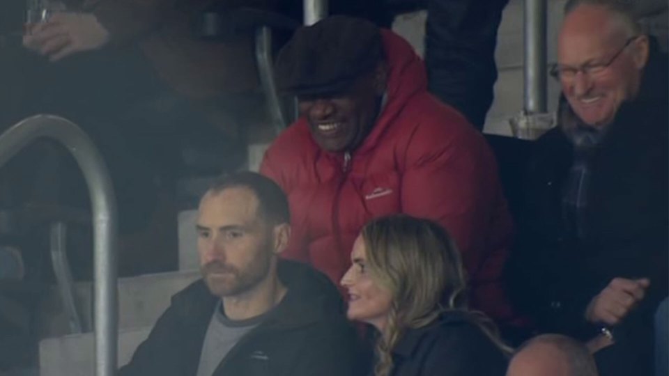 Fans shocked after spotting ITV star in crowd at England’s clash against New Zealand