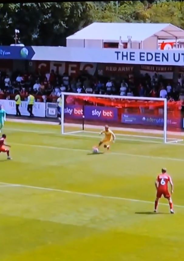 Watch Euro 2024 star commit horror gaffe in pre-season friendly as Crystal Palace fans joke ‘we are so back’