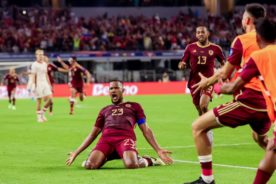 Watch Salomon Rondon’s stunning 40-yard goal against Canada before Venezuela’s penalty shootout defeat in Copa America