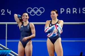 Team GB in tears as diving pair win first medal of Paris 2024 after rival’s ‘disaster’ gaffe leaves commentator stunned