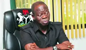 We Are Not In A Position To Compel Anybody – Oshiomhole Reveals Why Okpebholo Is Not Granting Media Interviews