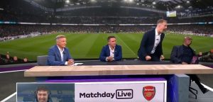 Fans all spot Ian Wright’s reaction to Joe Hart screaming in his face after Man City’s 98th-minute equaliser vs Arsenal