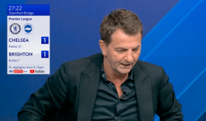 Watch Tim Sherwood do the ‘most cringe thing ever seen on Sky Sports’ as he reacts to Chelsea ace Cole Palmer scoring