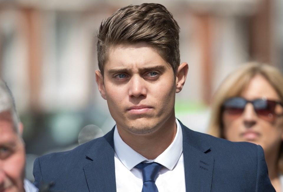 Cricketer, 28, banned for ten years after spending just 30 months of his five-year sentence in prison for rape