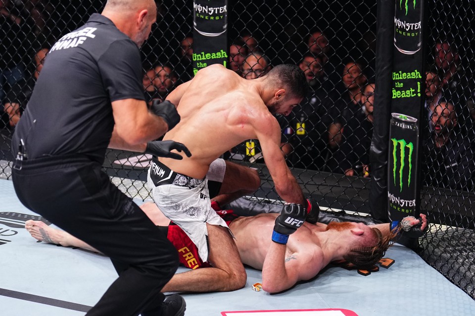 Watch UFC star deliver ‘one of the most brutal knockouts ever’ that left opponent laid spark out on the canvas