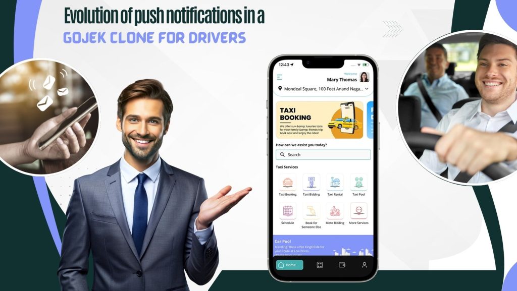 Evolution of Push Notifications in a Gojek Clone for Drivers