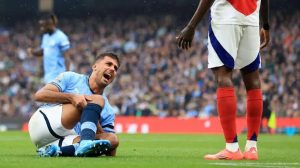 Manchester City’s Rodri To Be Sidelined For Eight Months