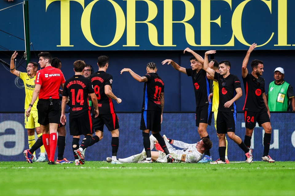 Barcelona star Marc Andre ter Stegen carried off on stretcher in tears after nasty injury in clash with ex-Man Utd star