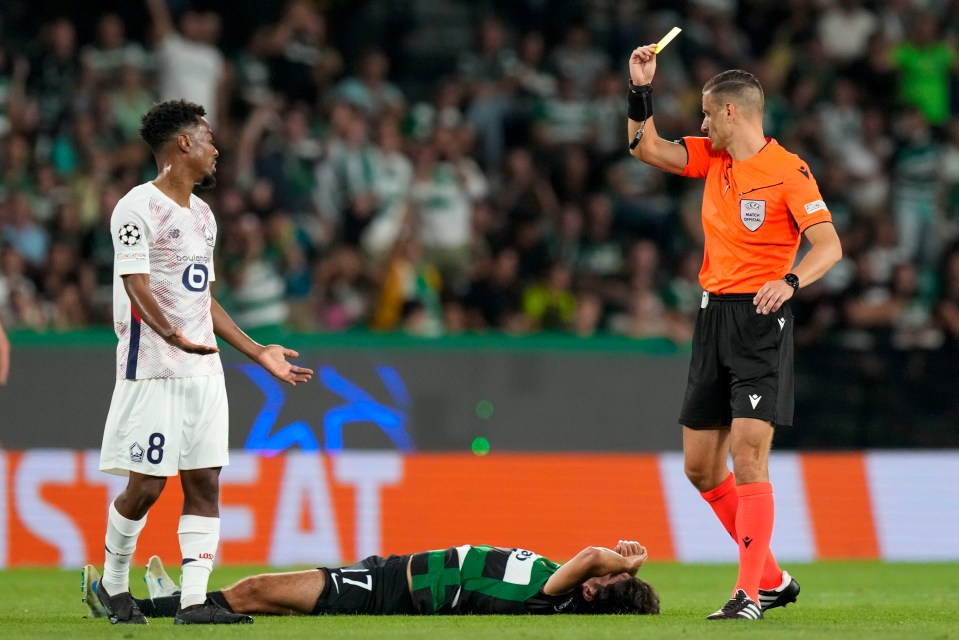 England’s newest star Angel Gomes brought crashing back to Earth as he is SENT OFF in of Champions League defeat