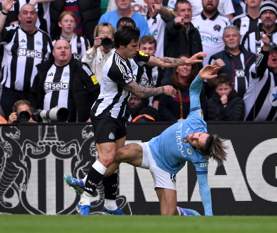 Newcastle 1 Man City 1: Champions fail first test of being without Rodri as they drop points in Prem title race twist