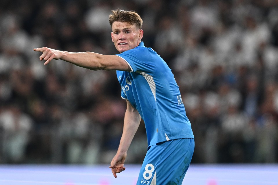 Scott McTominay leaves commentator stunned in first Napoli start as fans say ex-Man Utd star ‘plays like prime Maradona’