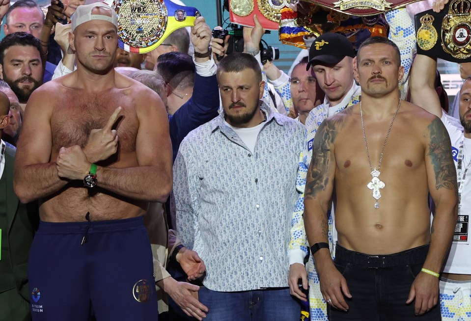 Tyson Fury vs Oleksandr Usyk II undercard revealed but boxing fans fume at protocol breach