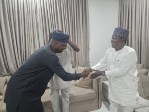 Tinubu’s Newly Nominated Minister Visits Senator Simon Lalong [Photos]