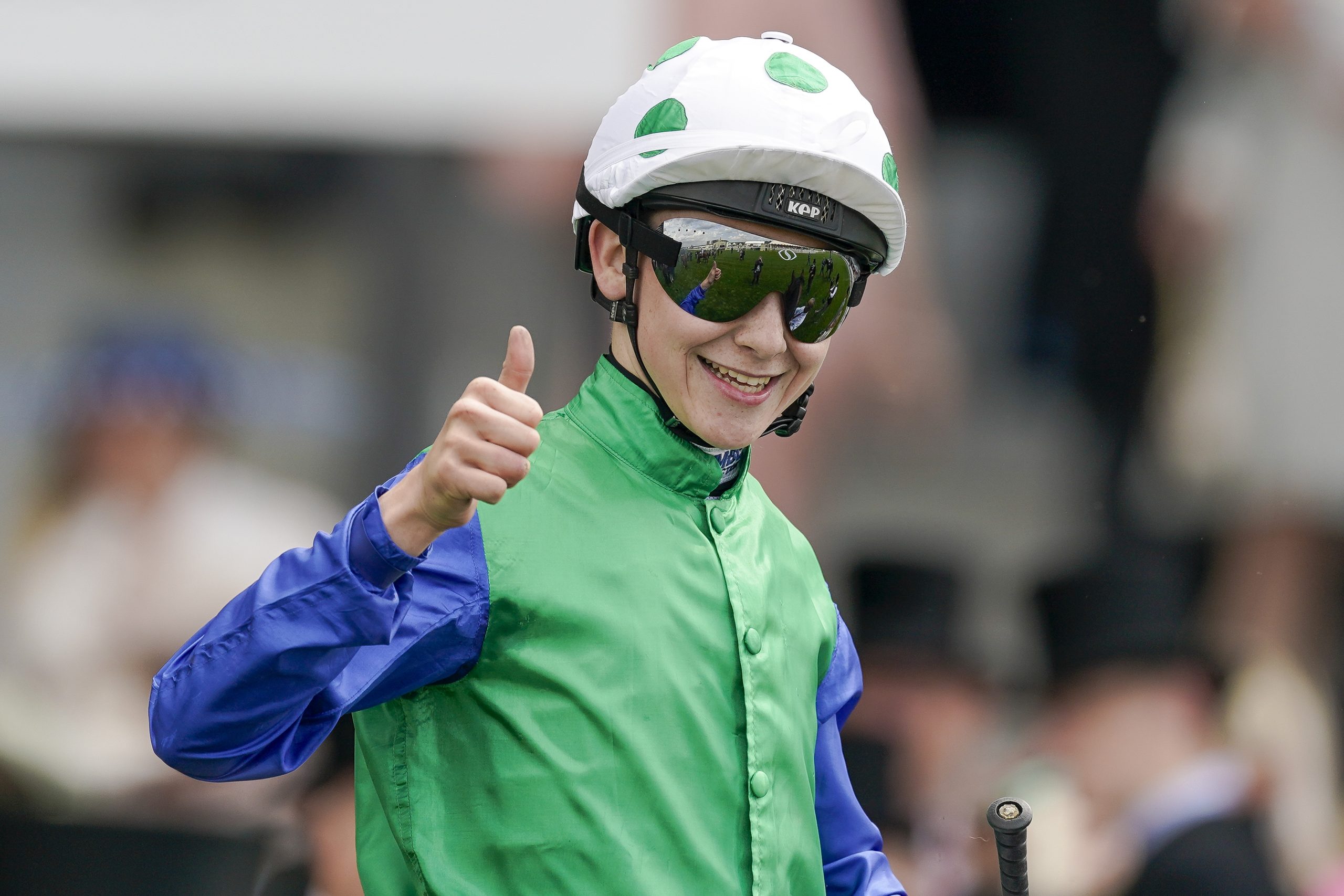 Teenage jockey Billy Loughnane donates £50,000 to charity after winning World Pool jockeys’ title